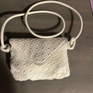 White purse